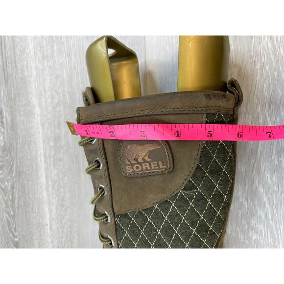 Sorel Sorelli Women's Boot Winter Snow Duck Tall Waterproof Quilted 6 Brown Shoe - Picture 9 of 11